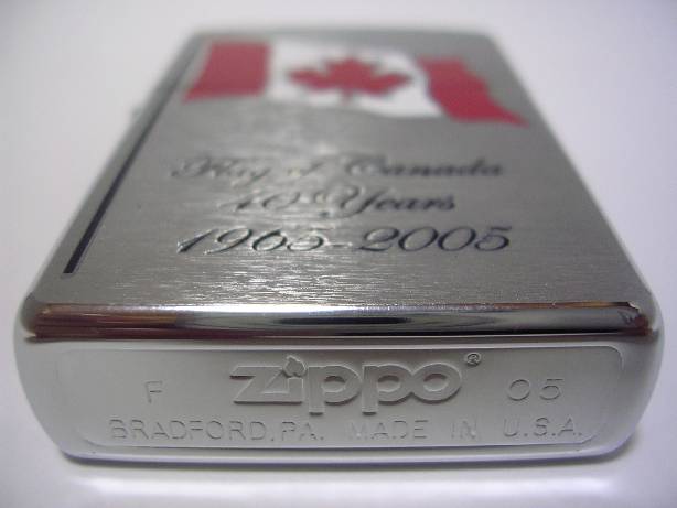 ZIPPO部屋 CANADA REG ANNIVERSARY